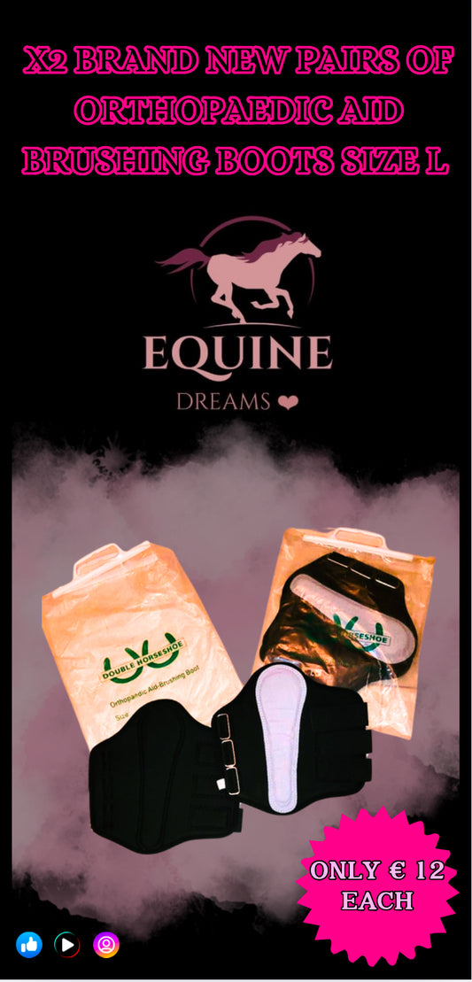 ✨ Brand New Orthopaedic Brushing Boots – Size Large ✨