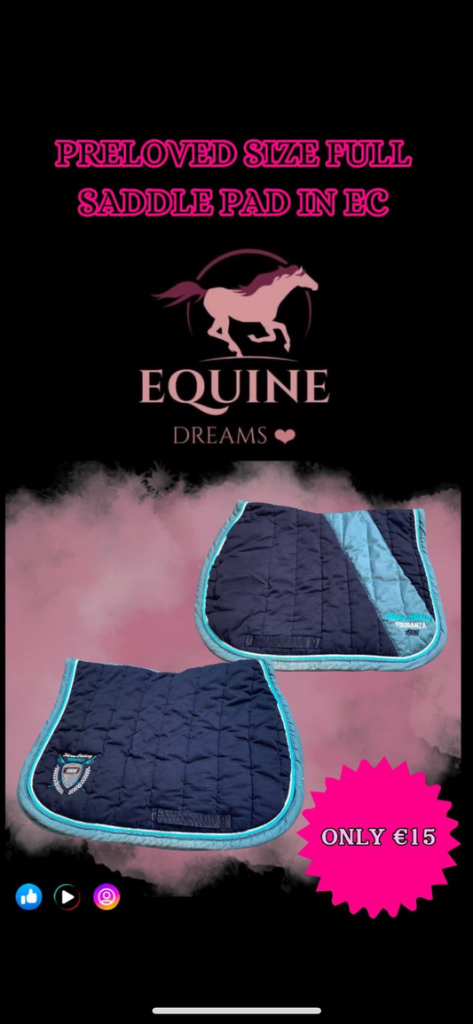 ✨ Preloved Saddle Pad – Size Full ✨
