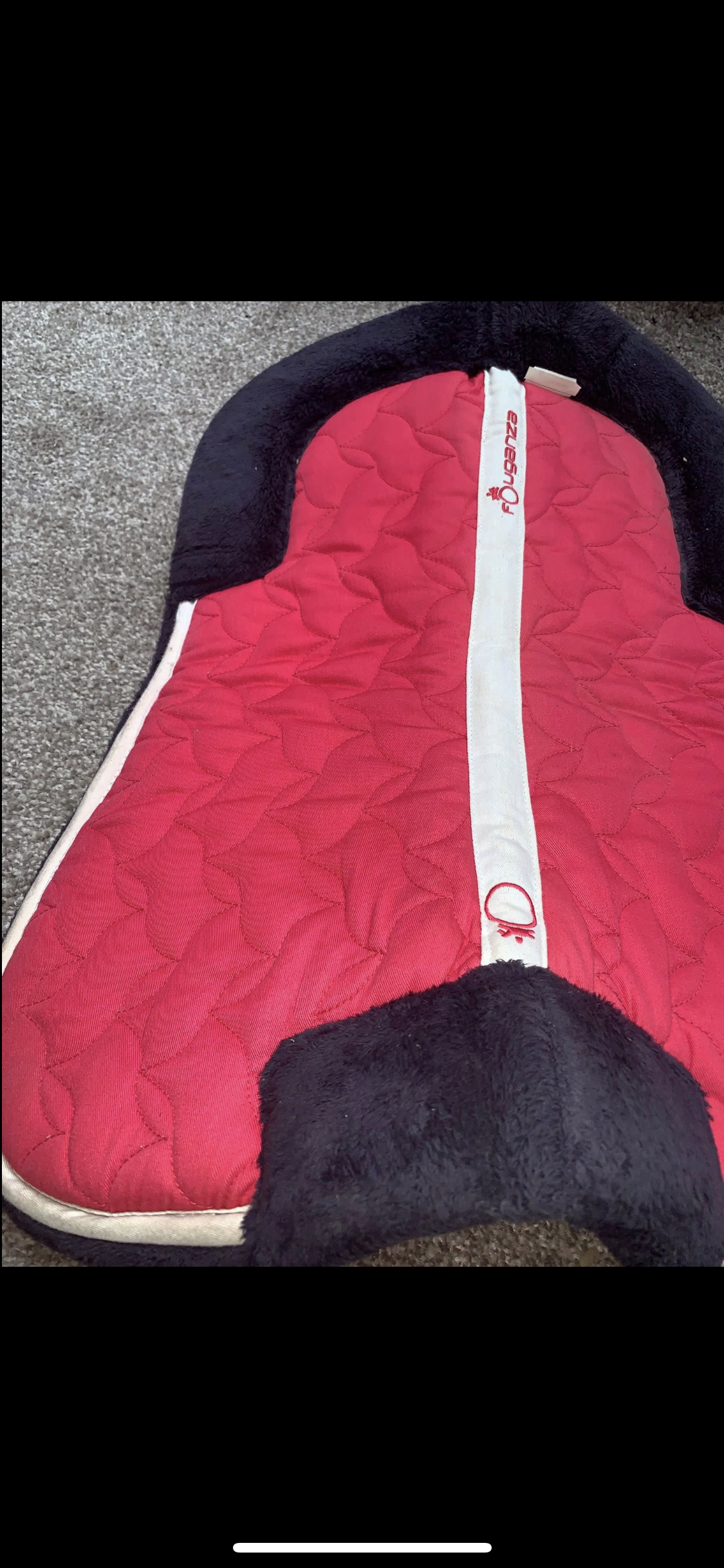 💖 Beautiful Pink & Navy Half Pad – Size Full