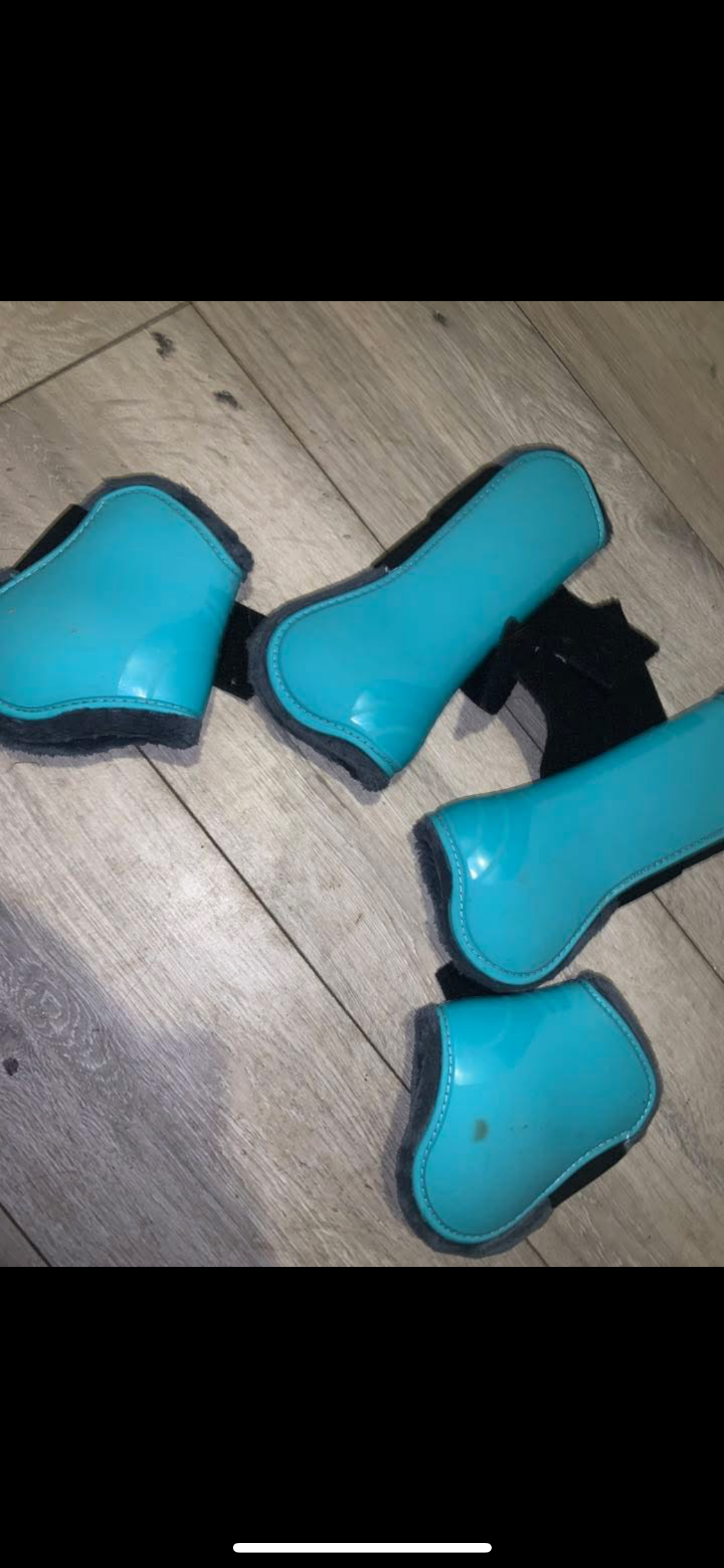 🦵 Preloved Size Full Tendon & Fetlock Boots with Fur Lining 🦵