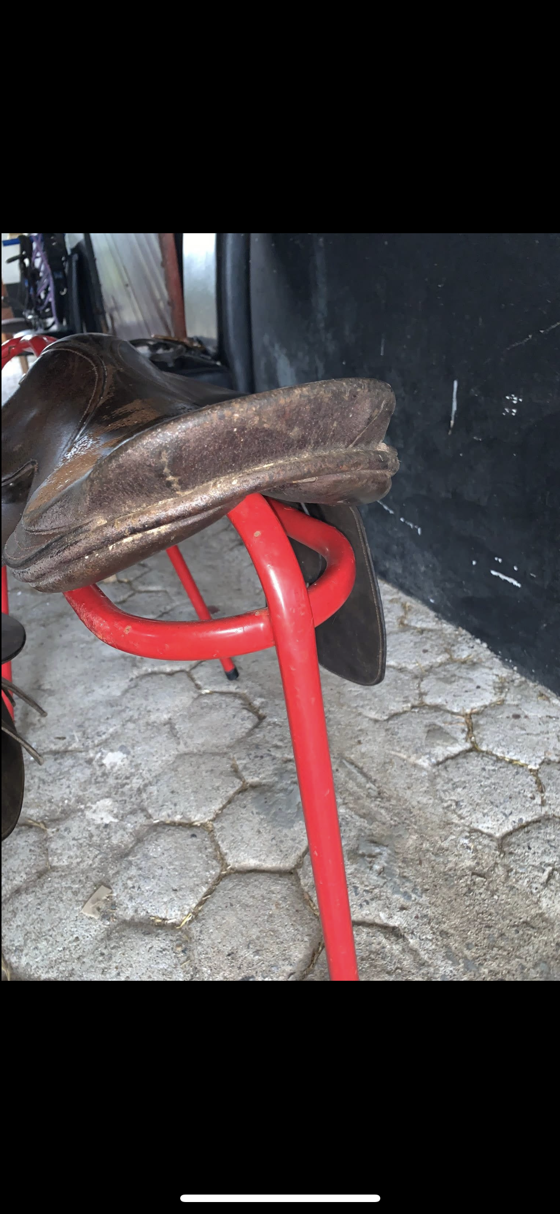 🤎🐎 Preloved Brown Leather Racing Saddle – 15” 🐎🤎