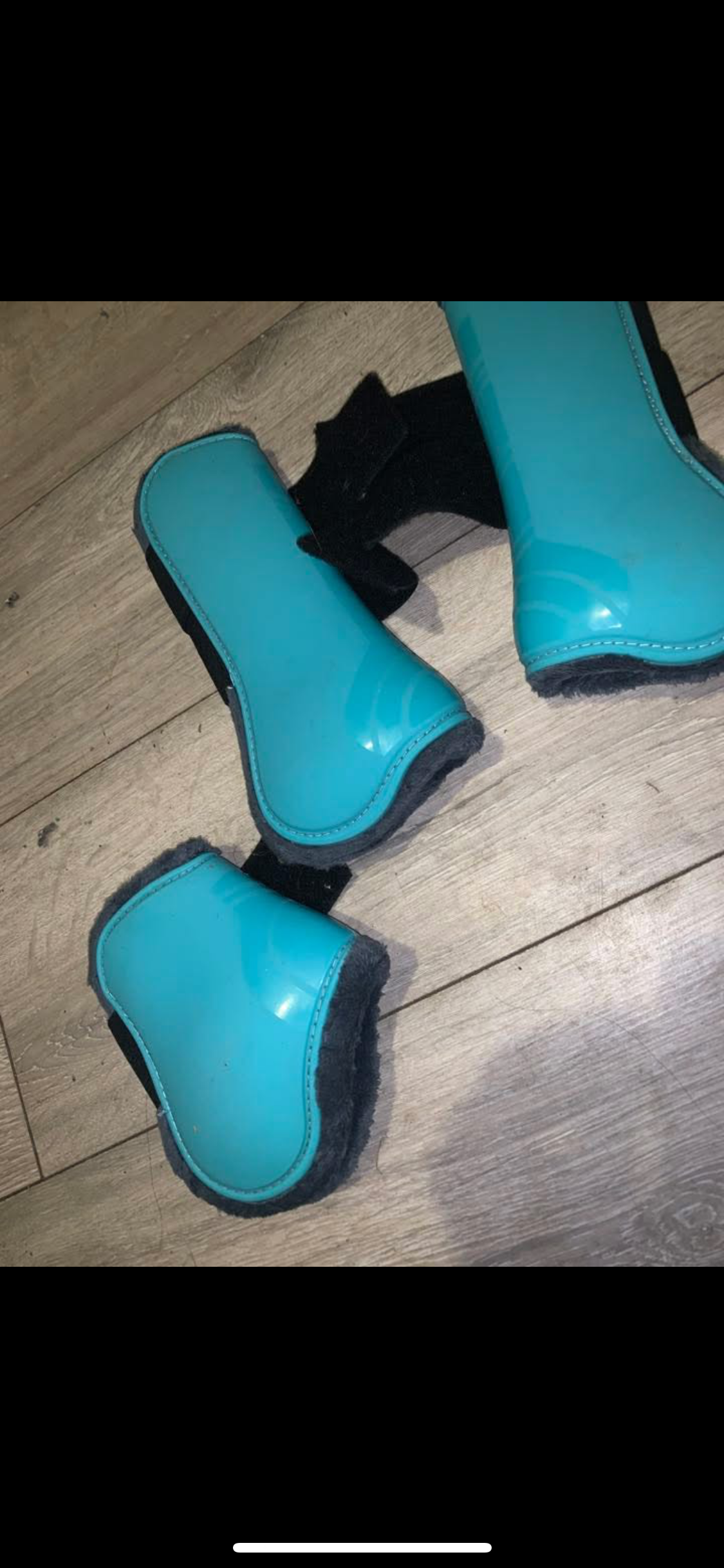 🦵 Preloved Size Full Tendon & Fetlock Boots with Fur Lining 🦵