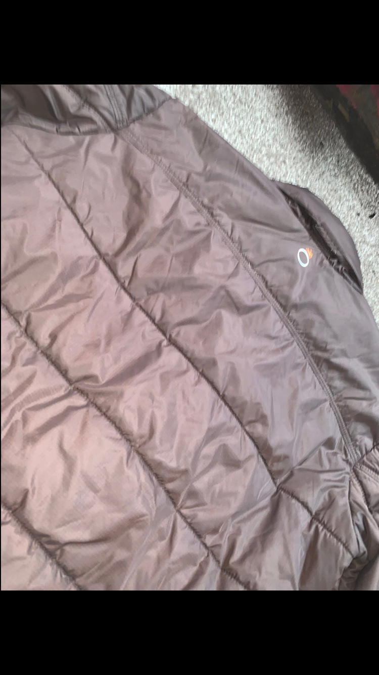 🤎 Preloved Kids Brown Lightweight Waterproof Yard Jacket – Size 14yrs 🤎