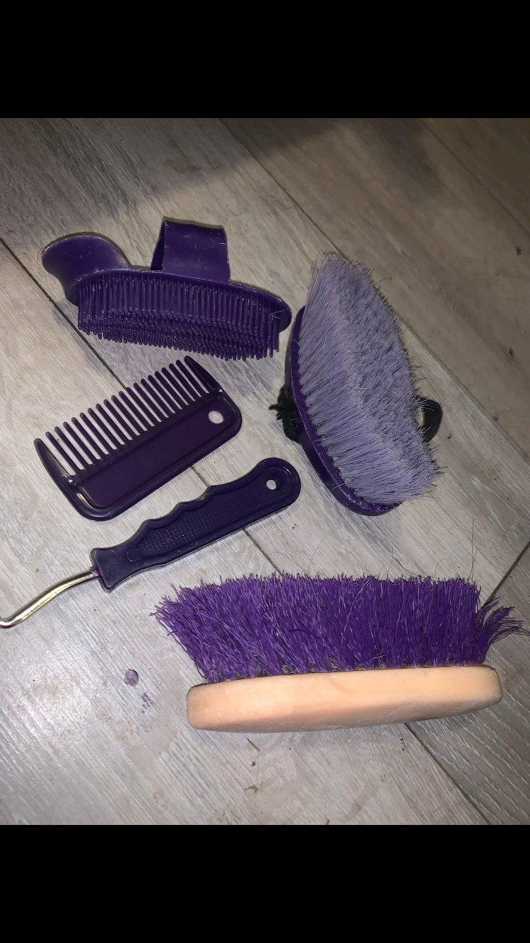 🪮 Preloved Kids Large Purple Grooming Bundle 🪮