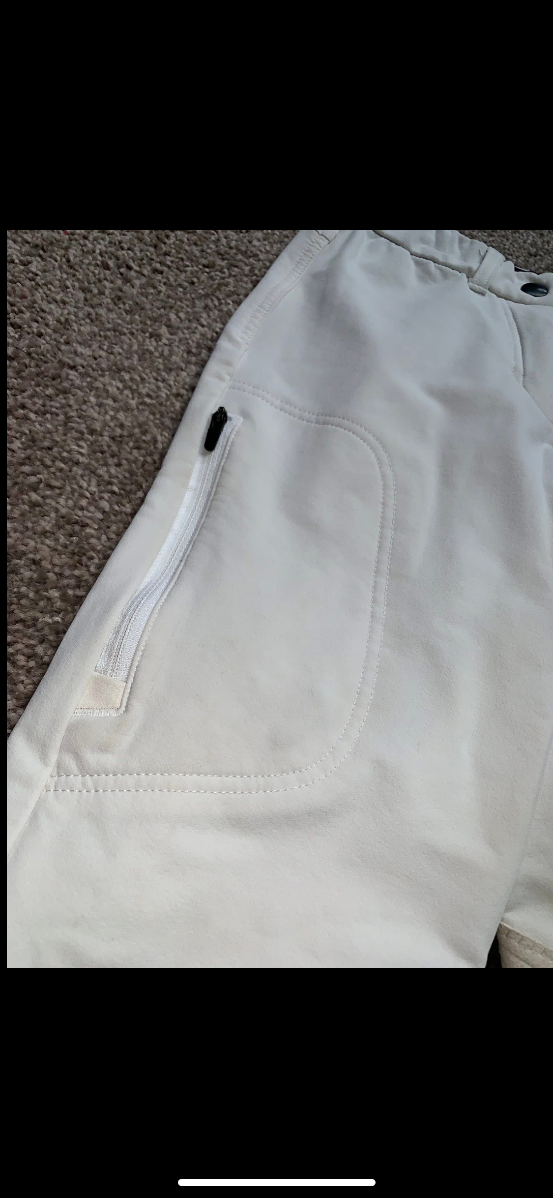 👖 Preloved Ladies White Jods – Size UK6 👖