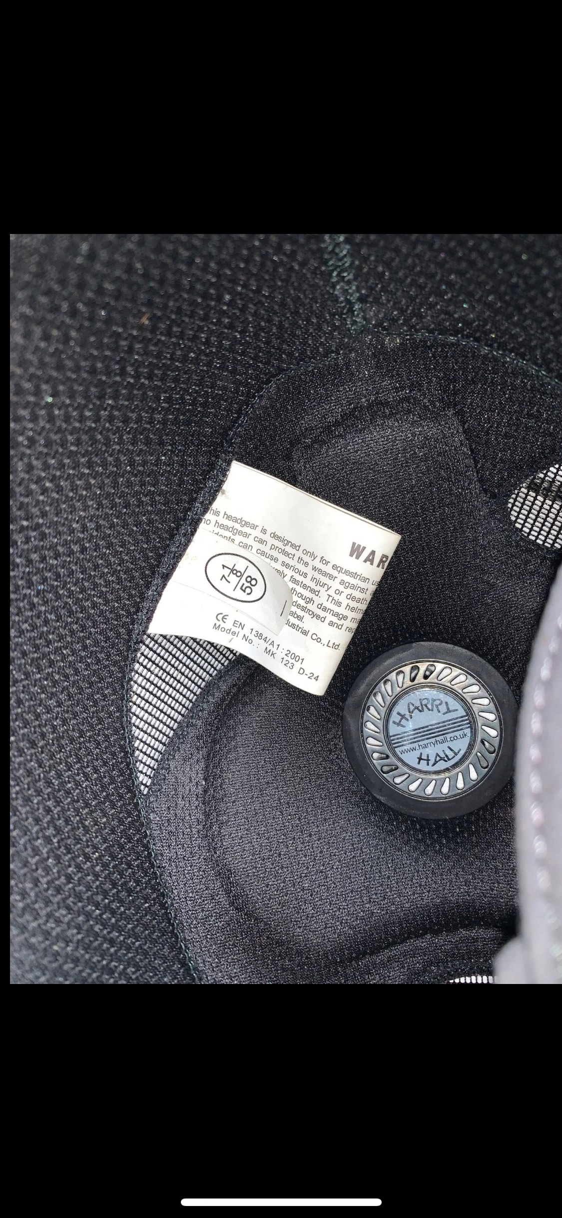 🪖 Preloved Harry Hall Riding Helmet – Size 58cm 🪖