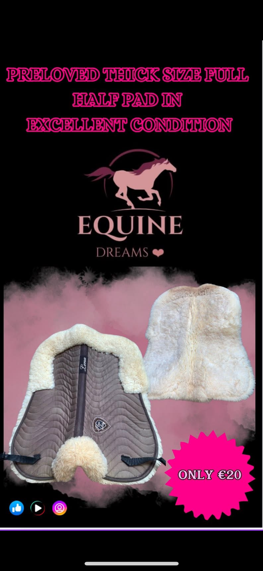🧵 Preloved Thick Half Pad – Size Full 🧵