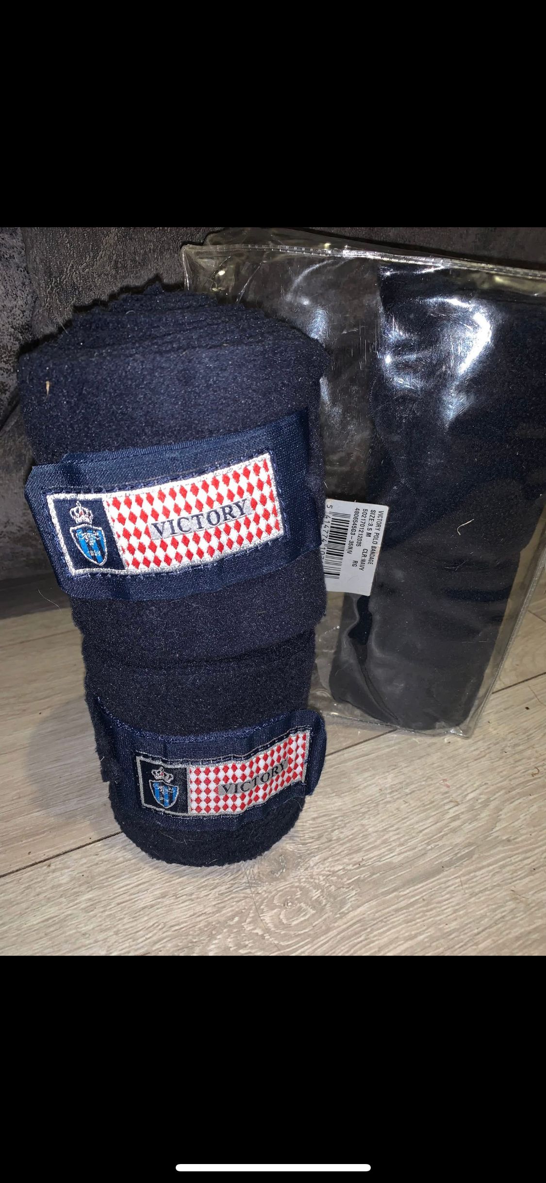 💙🐴 Like New Victory Polo Bandages – Size Medium, Full Set 🐴💙