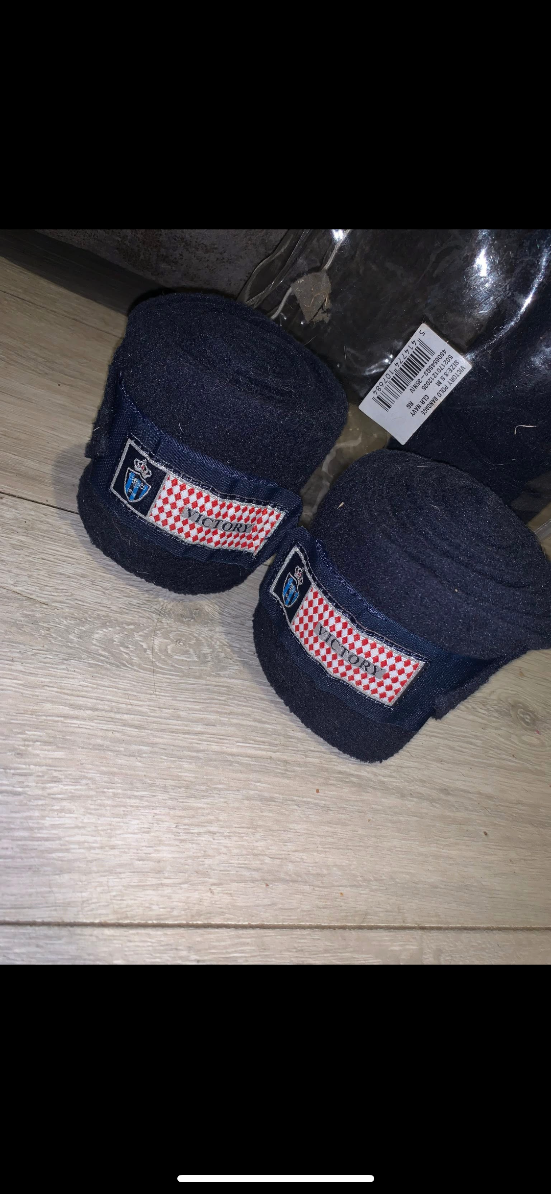 💙🐴 Like New Victory Polo Bandages – Size Medium, Full Set 🐴💙