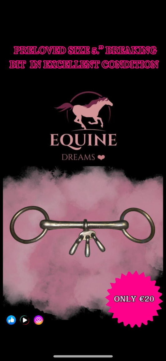 🐴 Preloved 5” Breaking Bit 🐴