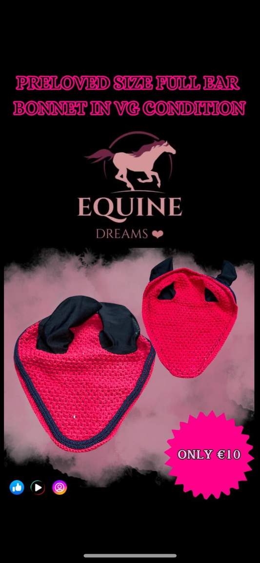 ✨ Preloved Size Full Ear Bonnet ✨