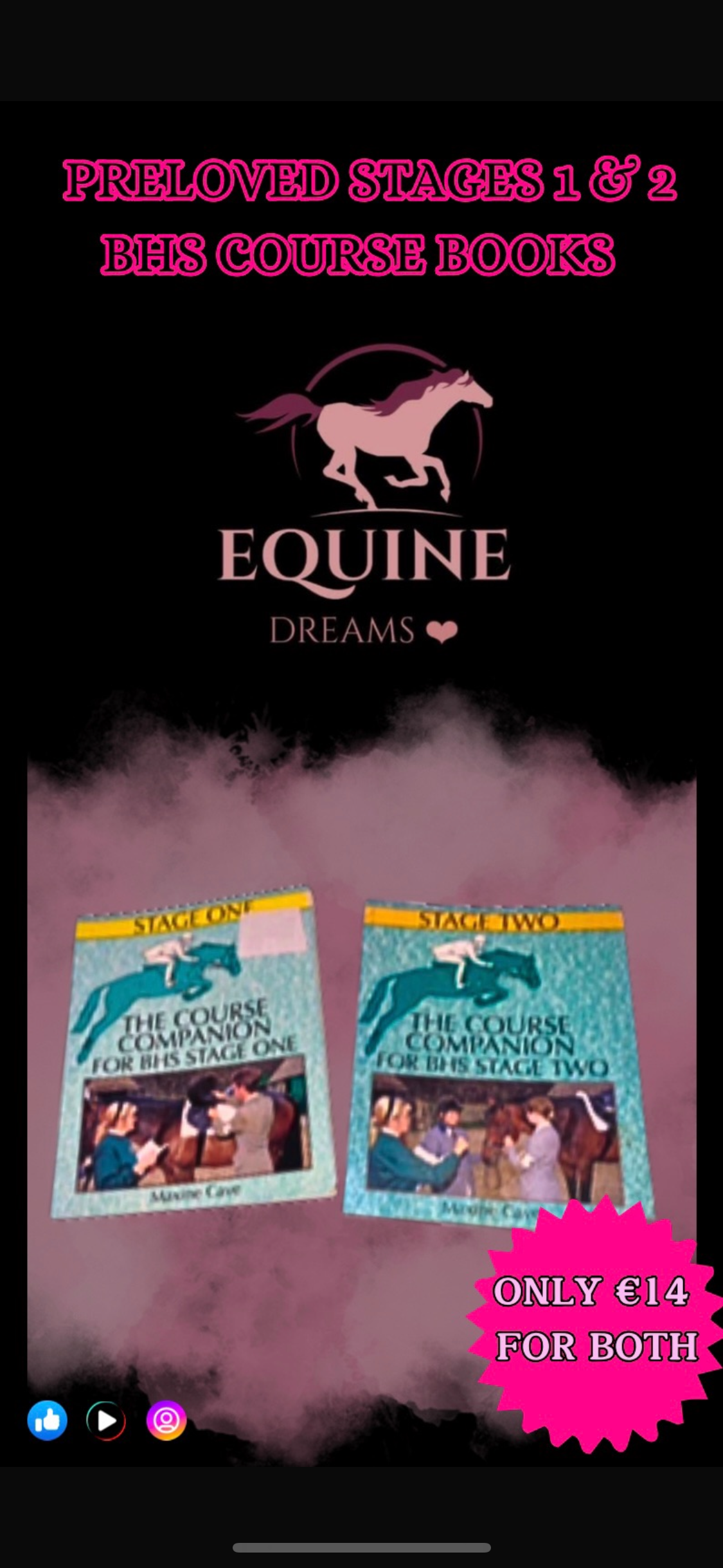 ✨ Preloved BHS Course Companion Books Stages 1 & 2 ✨